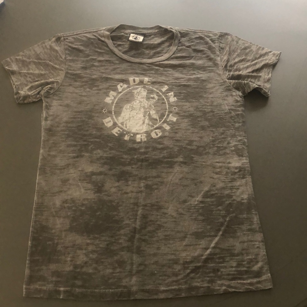 Made In DETROIT tee. Pre-owned. Size XL. Runs small- very fitted.